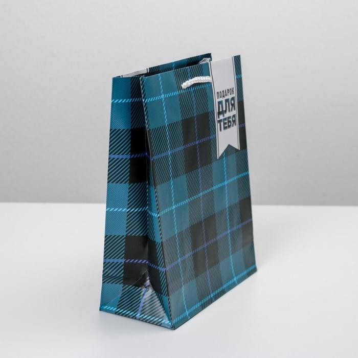 Пакет подарочный ламинированный, упаковка, Real man, MS 18 х 23 х 8 см Пакет подарочный ламинированный, упаковка, Real man, MS 18 х 23 х 8 см