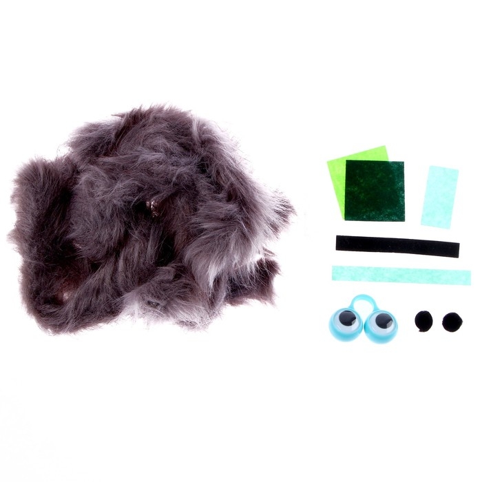 Набор для творчества: создание игрушки из меховых палочек и раскраска «Коала и друзья»