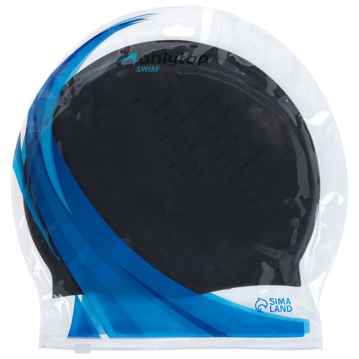 Шапочка для плавания взрослая ONLYTOP Swim, силиконовая, обхват 54-60 см Шапочка для плавания взрослая ONLYTOP Swim, силиконовая, обхват 54-60 см