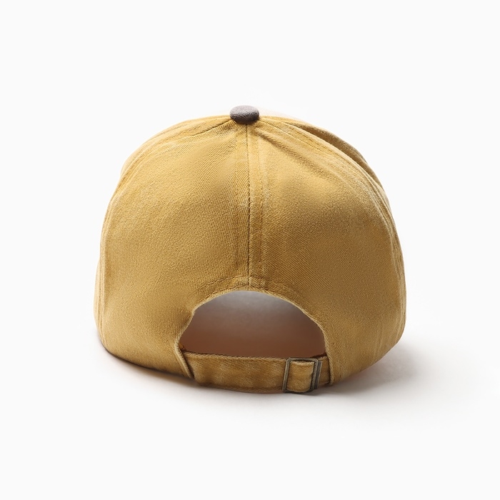 Кепка мужская MINAKU, цвет горчичный, размер 56-58 Кепка мужская MINAKU, цвет горчичный, размер 56-58