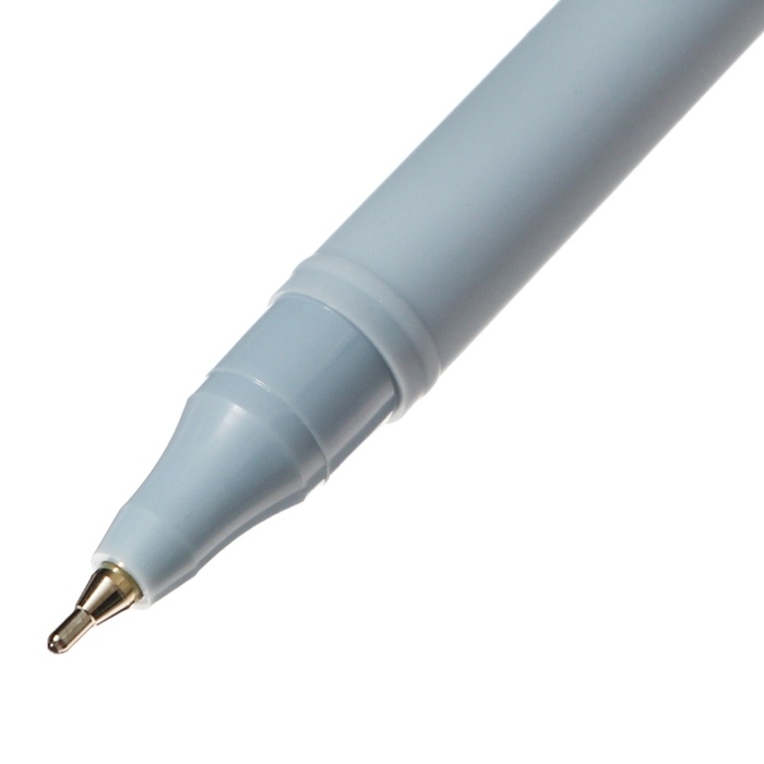 Ручка шариковая ErichKrause Slim Stick Ручка шариковая ErichKrause Slim Stick "Tiramisu", игольчатый узел 0.7 мм, синяя, тонкий дизайн Soft Touch, микс