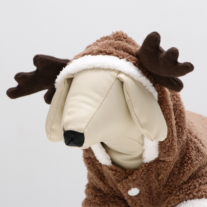 Новогодний костюм  Новогодний костюм "Олень",  S (ДС 20, ОГ 32 см), коричневый