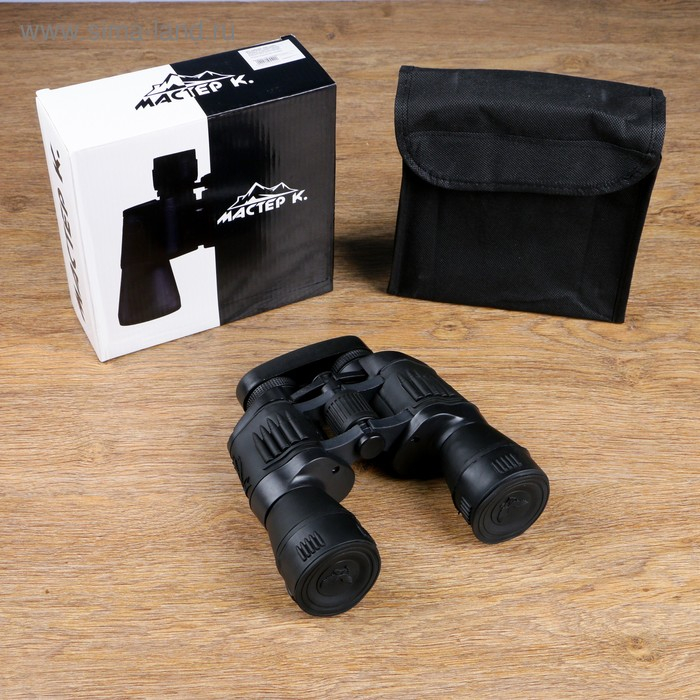 Бинокль 7х50,  Бинокль 7х50, "Заповедник", с патронами на накладках и тубусах