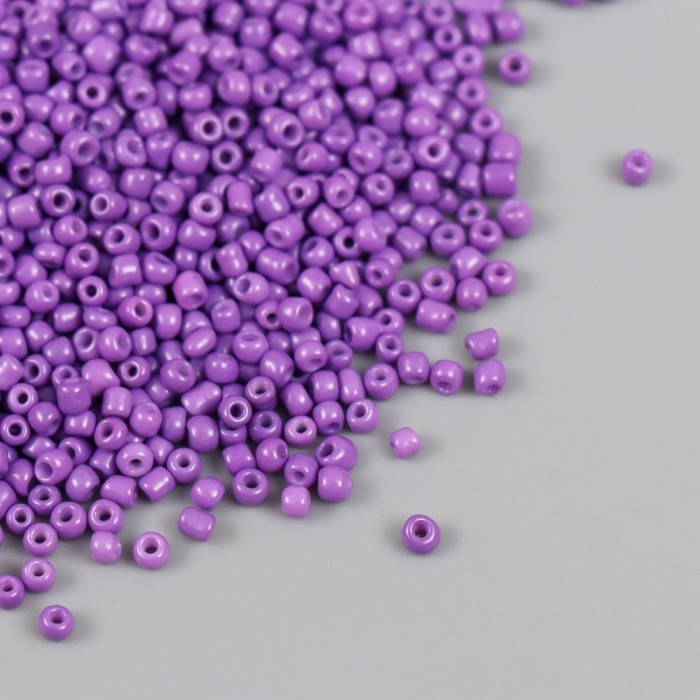 Бисер стекло 12/0  Бисер стекло 12/0 "Цикломен" яркий 450 гр