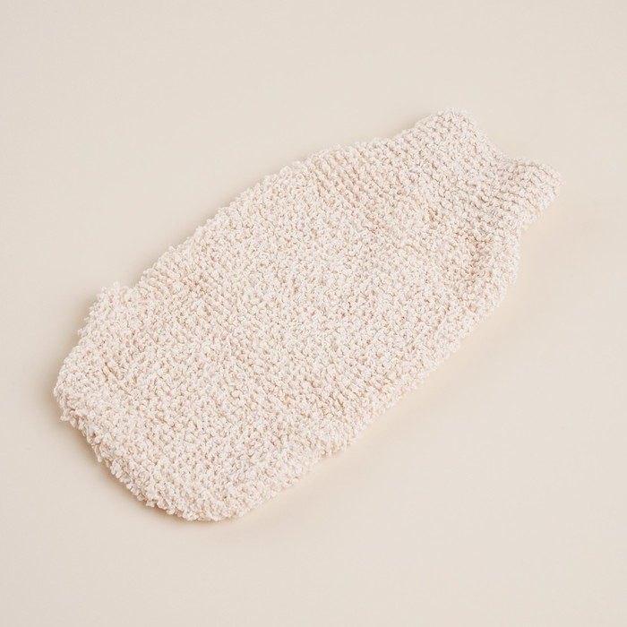 Набор для ванной SL Home «Ортика», 3 мочалки: розочка, варежка, люффа