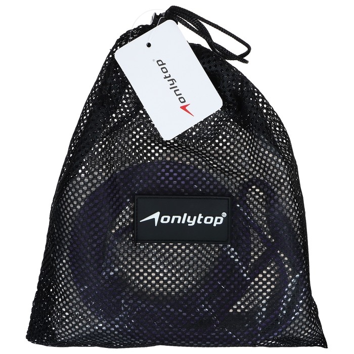 Эспандер ленточный многофункциональный ONLYTOP, 208х6,4х0,5 см, 23-68 кг, цвет фиолетовый Эспандер ленточный многофункциональный ONLYTOP, 208х6,4х0,5 см, 23-68 кг, цвет фиолетовый