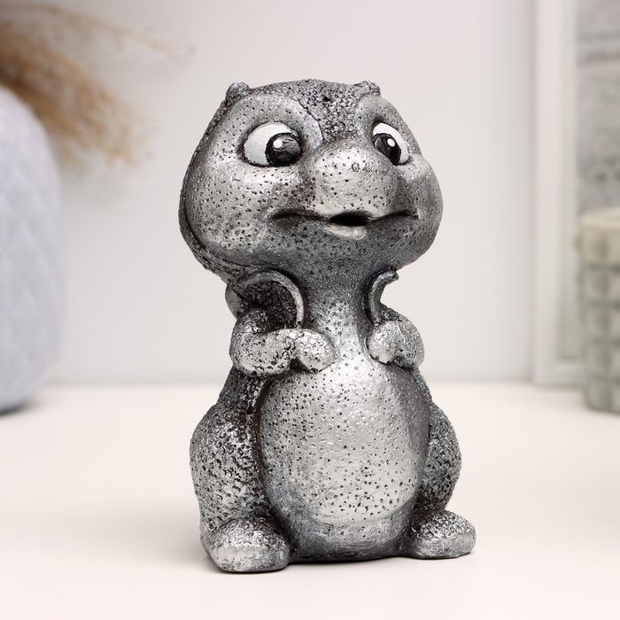Фигура  Фигура "Коша" серебро, 9х11х13см