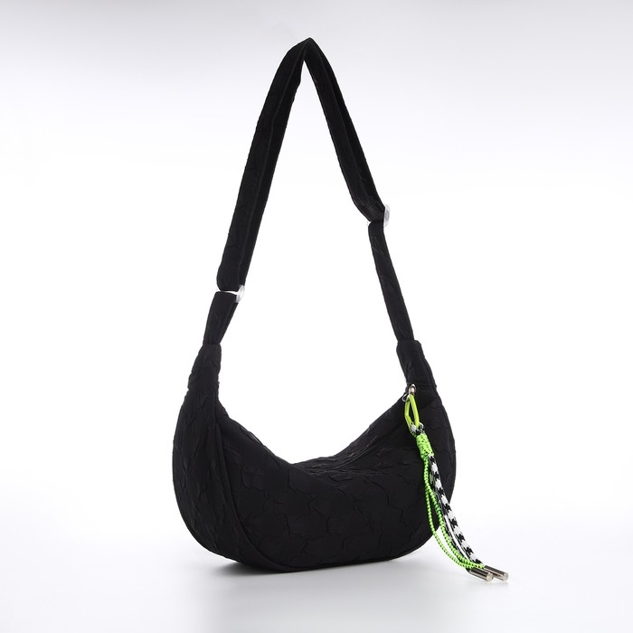 Сумка женская через плечо, цвет черный 30*14*10 см Сумка женская через плечо, цвет черный 30*14*10 см