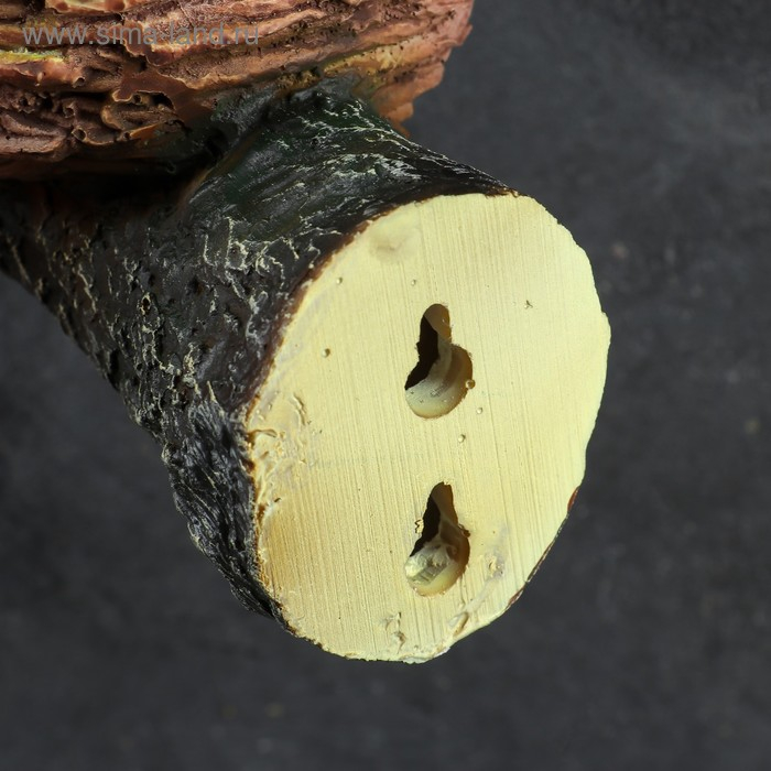 Подвесной декор  Подвесной декор "Гнездо с синицами" 15х12х12см