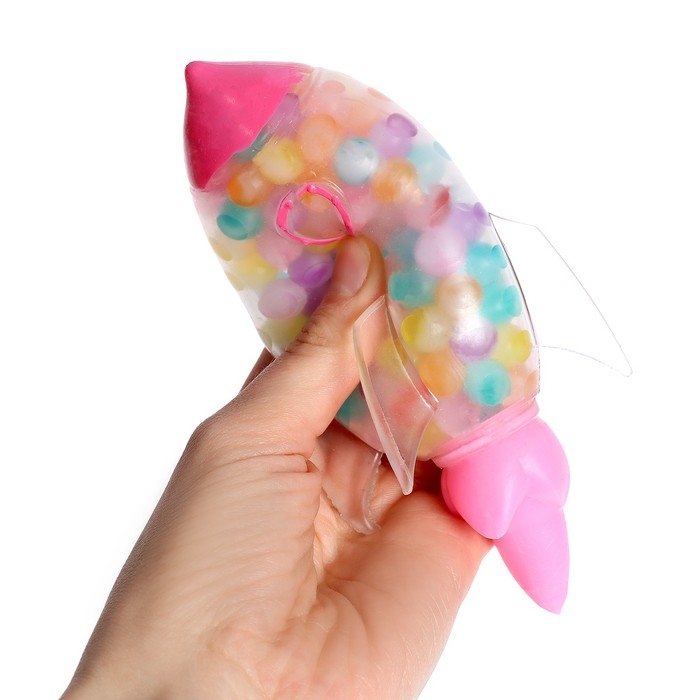 Мялка «Ракета» с гидрогелем, цвета МИКС Мялка «Ракета» с гидрогелем, цвета МИКС