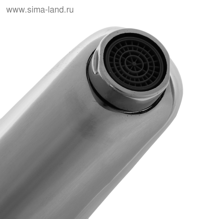 Cмеситель для раковины Accoona A9668, однорычажный, с гайкой, силумин, хром Cмеситель для раковины Accoona A9668, однорычажный, с гайкой, силумин, хром