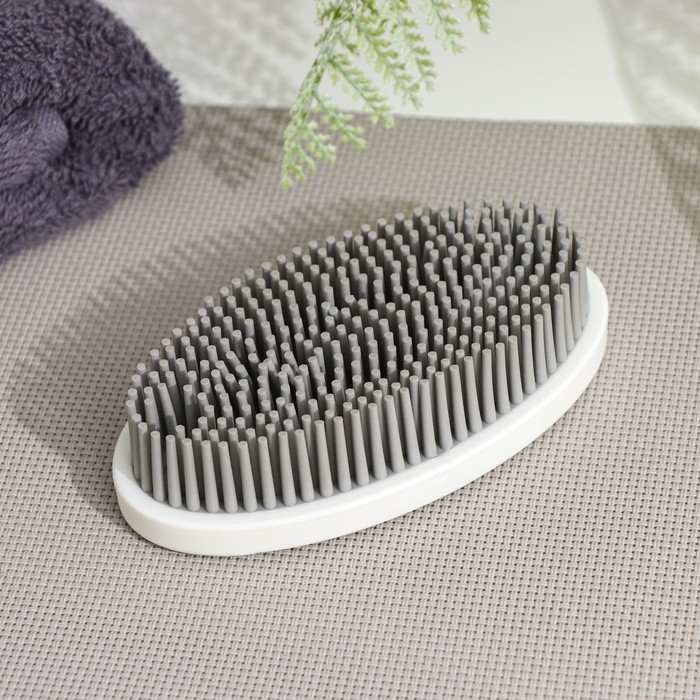 Щётка универсальная Raccoon, 12×6,5×2,5 см, TPR ворс, 1,6 см Щётка универсальная Raccoon, 12×6,5×2,5 см, TPR ворс, 1,6 см