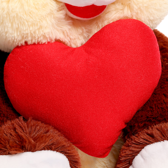 Мягкая игрушка «Медведь с сердцем», 55 см, МИКС Мягкая игрушка «Медведь с сердцем», 55 см, МИКС