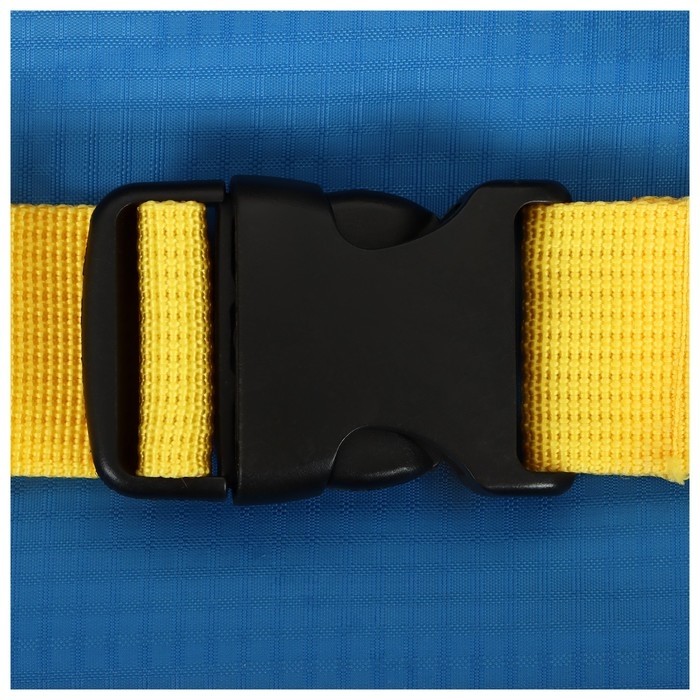 Сумка спортивная на пояс ONLYTOP, 29×10 см, цвет синий Сумка спортивная на пояс ONLYTOP, 29×10 см, цвет синий