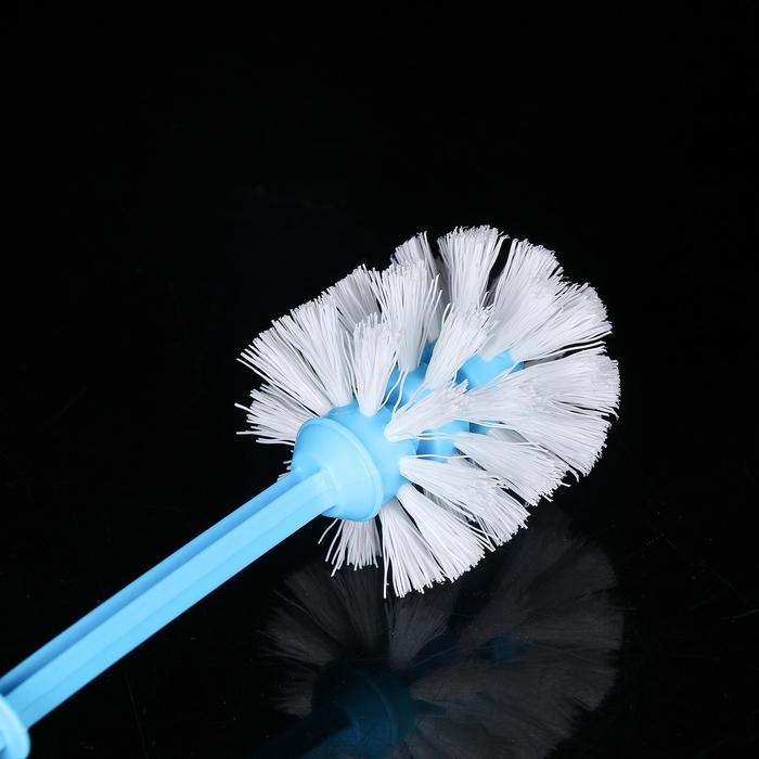 Ёршик для унитаза Disco, 6.5×6.5×33.5 см, цвет МИКС Ёршик для унитаза Disco, 6.5×6.5×33.5 см, цвет МИКС