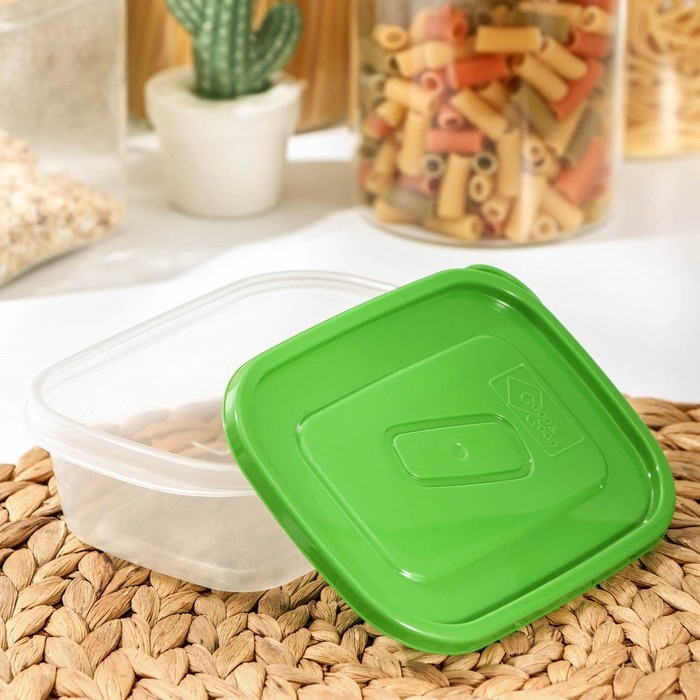 Набор контейнеров пищевых Good & Good, 450 мл, 2 шт, цвет МИКС Набор контейнеров пищевых Good & Good, 450 мл, 2 шт, цвет МИКС