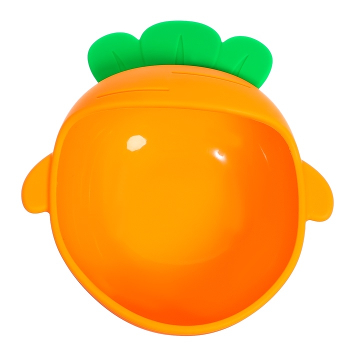 Набор для кормления, пищевой силикон, цвет оранжевый Набор для кормления, пищевой силикон, цвет оранжевый