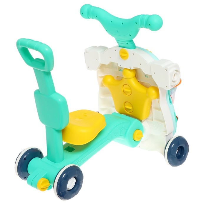 Столик-ходунки 4 в 1, звук, цвет голубой Столик-ходунки 4 в 1, звук, цвет голубой