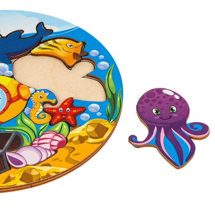 Головоломка логическая «Подводная лодка», d=20 см Головоломка логическая «Подводная лодка», d=20 см