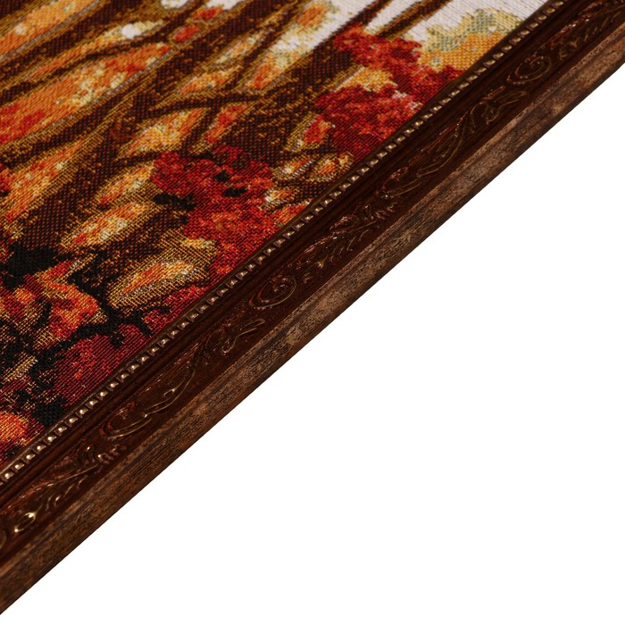 Гобеленовая картина Гобеленовая картина "Лес багряный" 35х110 (38х113) см