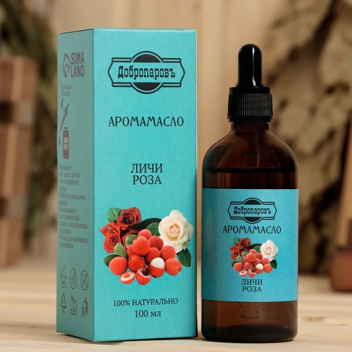 Эфирное масло Эфирное масло "Личи и роза", 100 мл "Добропаровъ"