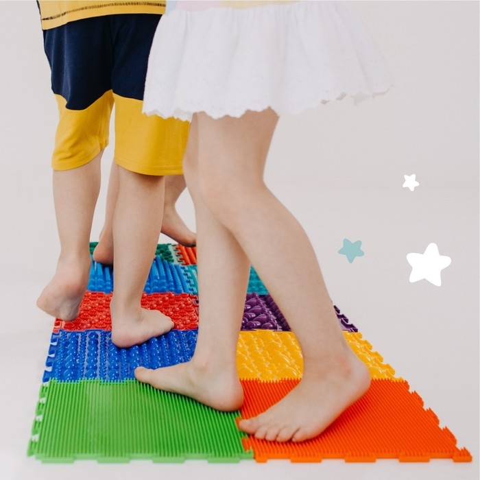 Модульный массажный коврик ОРТОДОН, набор №2 «Малыш» Модульный массажный коврик ОРТОДОН, набор №2 «Малыш»