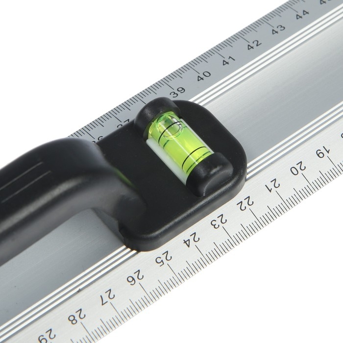 Линейка-уровень ТУНДРА, металлическая, пластиковая ручка, 2 глазка, 600 мм Линейка-уровень ТУНДРА, металлическая, пластиковая ручка, 2 глазка, 600 мм