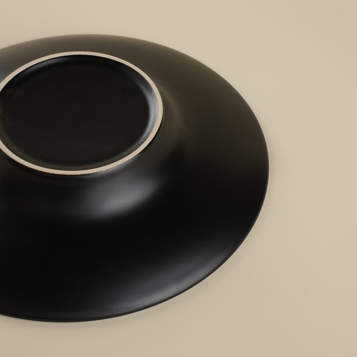 Набор тарелок для пасты SL Home «Дарк», 160 мл, d=21 см, цвет чёрный Набор тарелок для пасты SL Home «Дарк», 160 мл, d=21 см, цвет чёрный