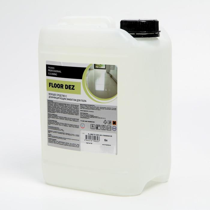 Средство моющее щелочное с дезинфицирующим эффектом для пола IPC Floor Dez 5 л Средство моющее щелочное с дезинфицирующим эффектом для пола IPC Floor Dez 5 л