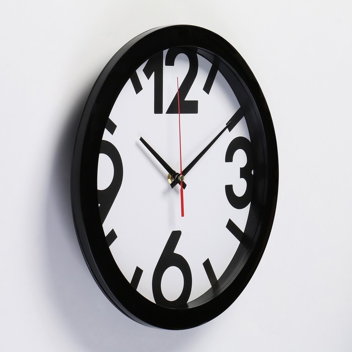 Часы настенные, d-28 см, интерьерные, Классика, бесшумные Часы настенные, d-28 см, интерьерные, Классика, бесшумные