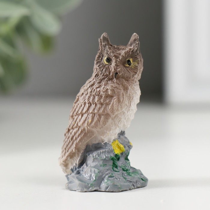 Сувенир полистоун Сувенир полистоун "Лесной филин" 2х2,7х4,7 см