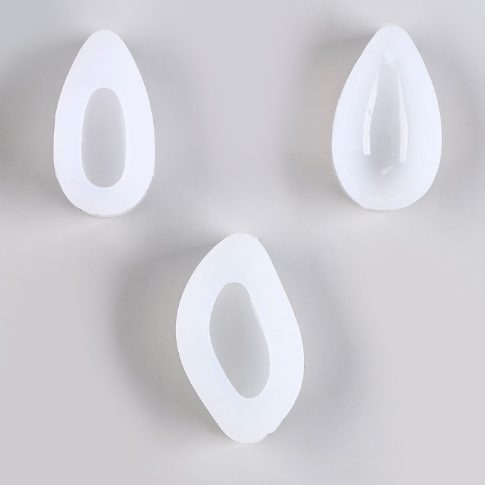 Форма силиконовая универсальная «Кулоны» набор 3 формы Форма силиконовая универсальная «Кулоны» набор 3 формы