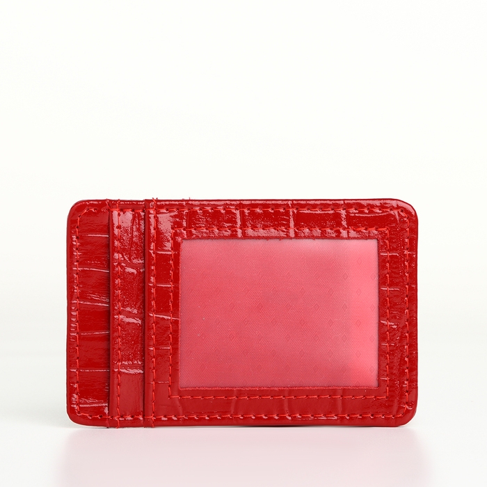 Картхолдер, TEXTURA, цвет красный Картхолдер, TEXTURA, цвет красный