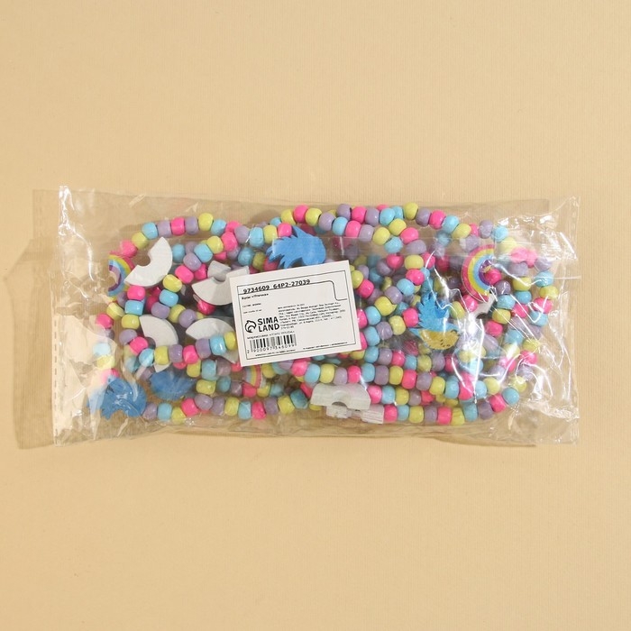 Бусы «Птичка» 40 см