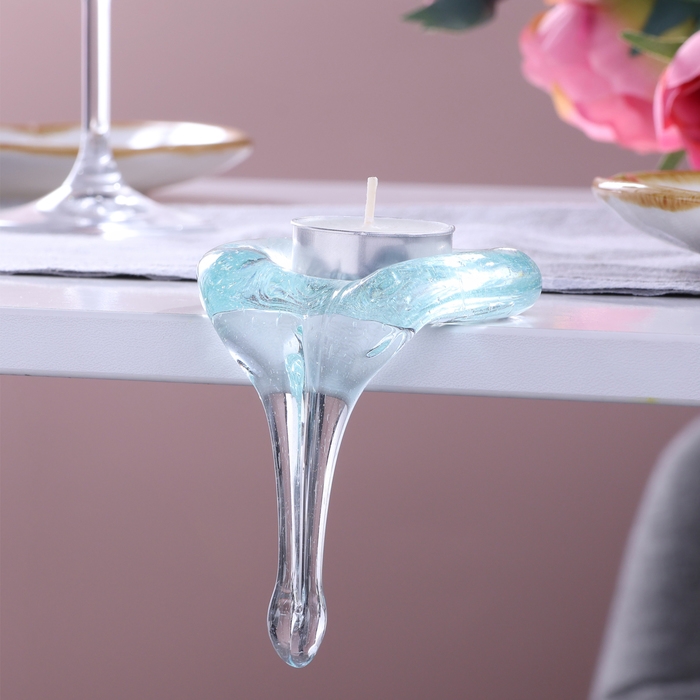 Подсвечник Подсвечник "Капля", стекло