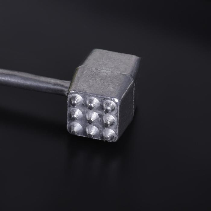 Молоток для мяса, из алюминия, 21,5 см Молоток для мяса, из алюминия, 21,5 см