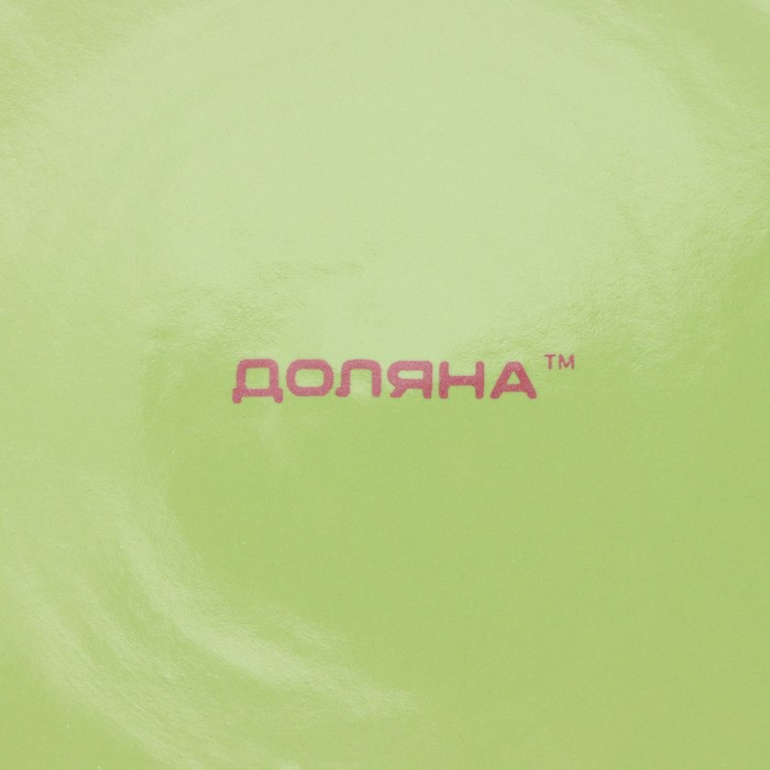 Набор тарелок керамических Доляна «Зелёный горох», 18 предметов: 6 тарелок d=19 см, 6 тарелок d=27 см, 6 мисок d=19 см, цвет зелёный