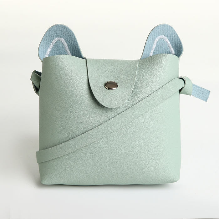 Сумка детская для девочки на магните, цвет зелёный Сумка детская для девочки на магните, цвет зелёный