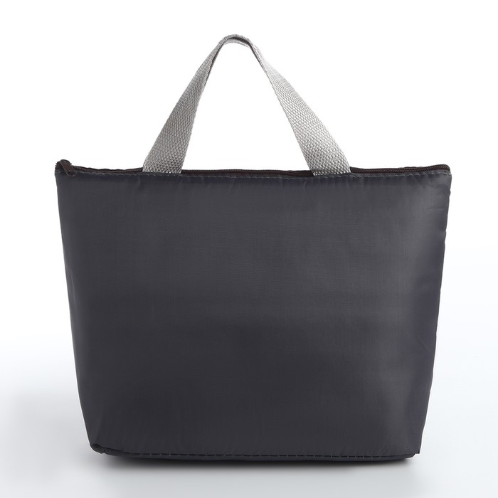 Термосумка на молнии 3,8 л, цвет серый Термосумка на молнии 3,8 л, цвет серый