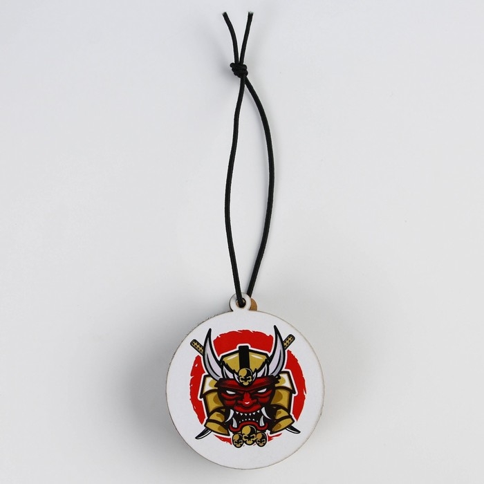 Набор «Истиный самурай», подвеска деревянная с пропиткой и ароматизатор, 10 мл Набор «Истиный самурай», подвеска деревянная с пропиткой и ароматизатор, 10 мл