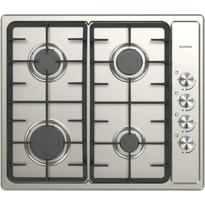 Варочная поверхность Darina T1 BGM 341 11 X, газовая, 4 конфорки, серебристая Варочная поверхность Darina T1 BGM 341 11 X, газовая, 4 конфорки, серебристая