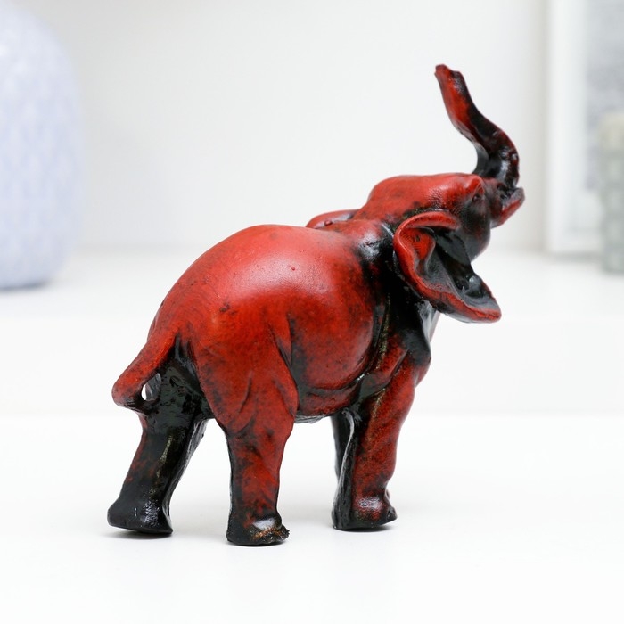 Фигура Фигура "Слоник" красный, 13х5х14см