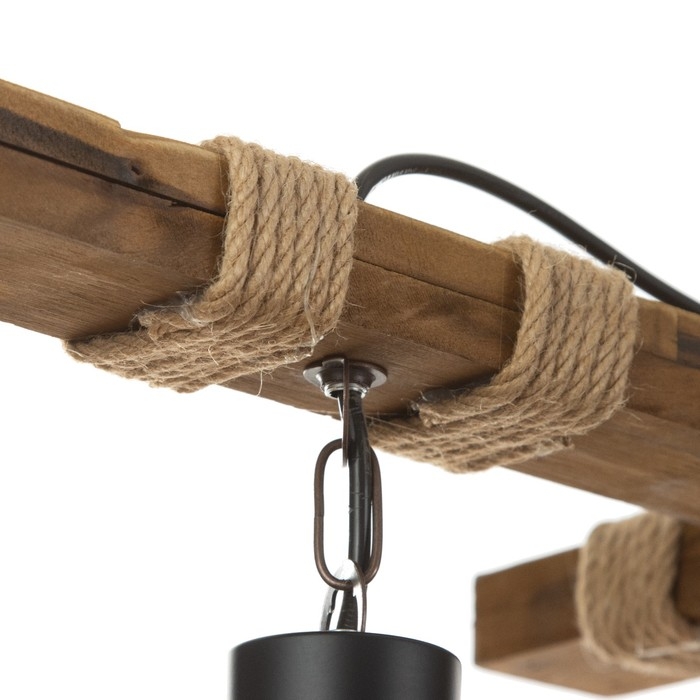 Люстра Люстра "Хольми" 8хЕ27 40Вт черный 68х68х100 см