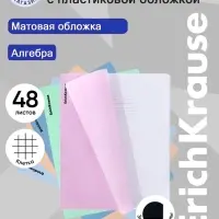 Тетрадь 48 листов в клетку &laquo;Алгебра&raquo; ErichKrause Dream, МИКС