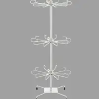 Вертушка, 3 яруса по 10 крючков, 27&times;65, белая