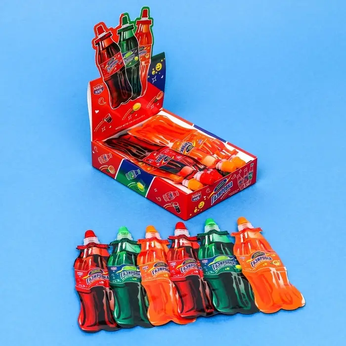 Карамель жидкая «Газировка» ассорти, 22 г Карамель жидкая «Газировка» ассорти, 22 г