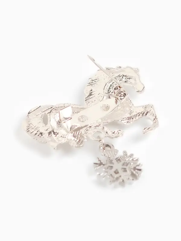 Булавка на подложке Булавка на подложке "Счастливого Нового года"