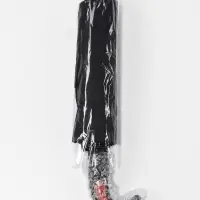 Зонт полуавтоматический &laquo;Однотон&raquo;, 3 сложения, 8 спиц, R=49/57 см, d=98 см, чёрный