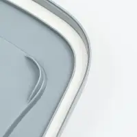 Контейнер для корма, 36 л, пластик, серый