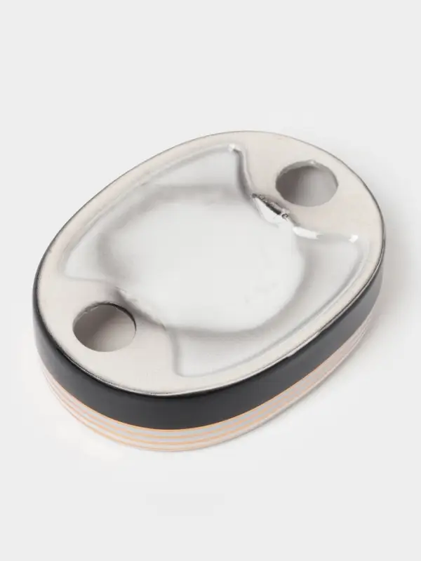 Аксессуары для ванной &laquo;Лили&raquo;, 4 предмета: дозатор 300 мл, мыльница, 2 стакана, бело-чёрные